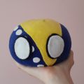 A cute Bosnia countryball plushie.